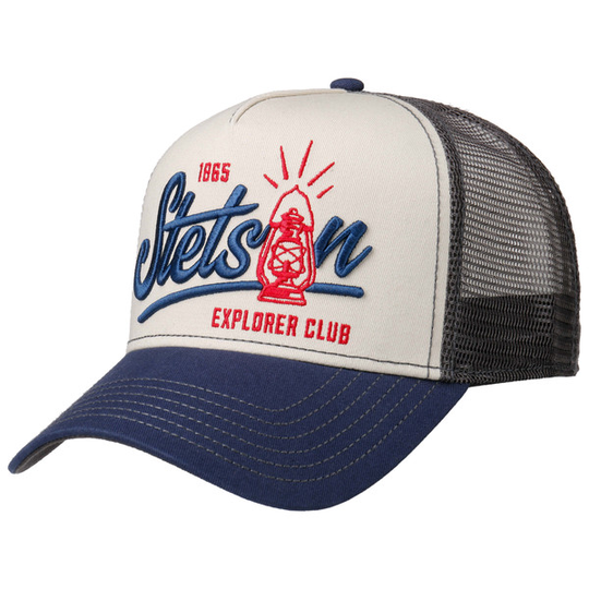 Stetson Trucker Cap Gaslamp - Blue - Unisex - OneSize - Partioaitta