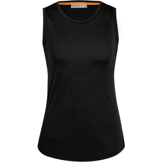 Icebreaker W Sphere Ii Tank - Black - Naiset - XS - Partioaitta