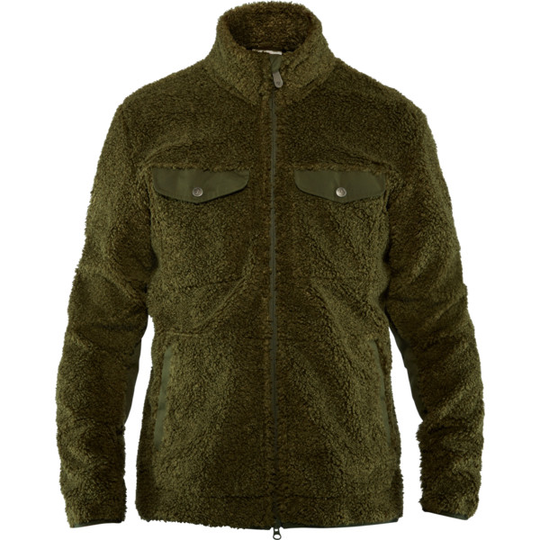Fjällräven Greenland Pile Fleece M - Deep Forest - Miehet - L - Partioaitta