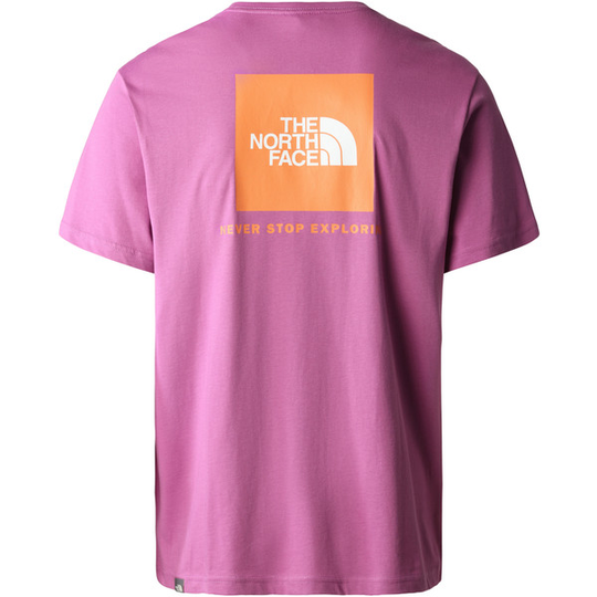 The North Face M S/s Redbox Tee - Purple Cactus Flower - Miehet - S - Partioaitta