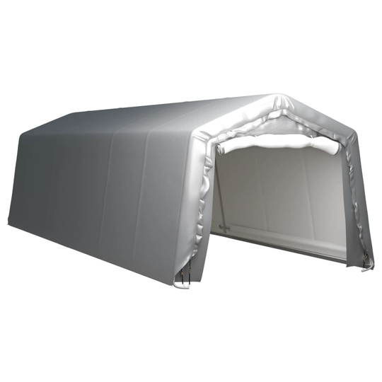 vidaXL Varastoteltta 300x900 cm teräs harmaa