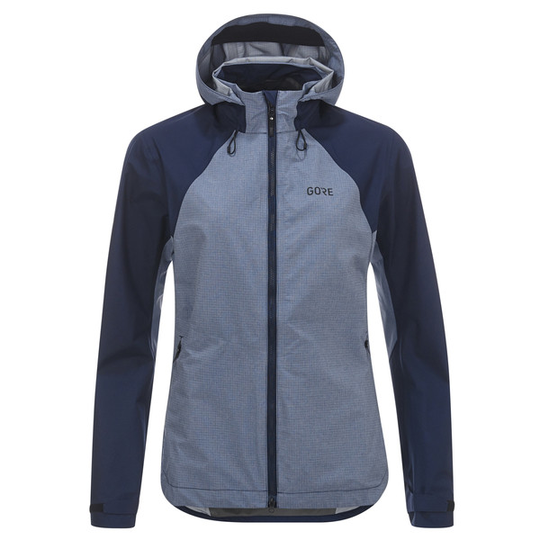 Gore Wear Gore C5 Ladies Gore-tex Trail Hooded Jacket - Orbit Blue - Naiset - 34 - Partioaitta