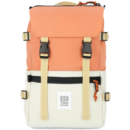 Topo Designs Rover Pack Classic - Bone White/coral/recycled - Unisex - OneSize - Partioaitta