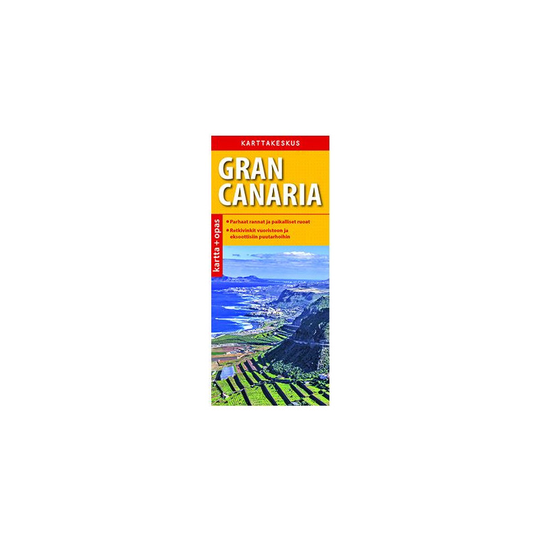 Karttakeskus Gran Canaria kartta+opas