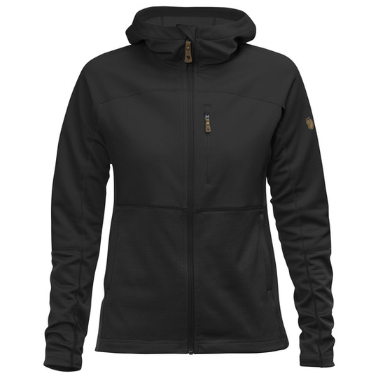 Fjällräven Abisko Trail Fleece W - Black - Naiset - L - Partioaitta