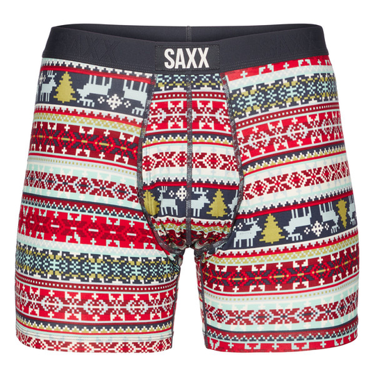 SAXX Ultra Ssoft Bb Fly - Sweater Weather- Multi - Miehet - S - Partioaitta