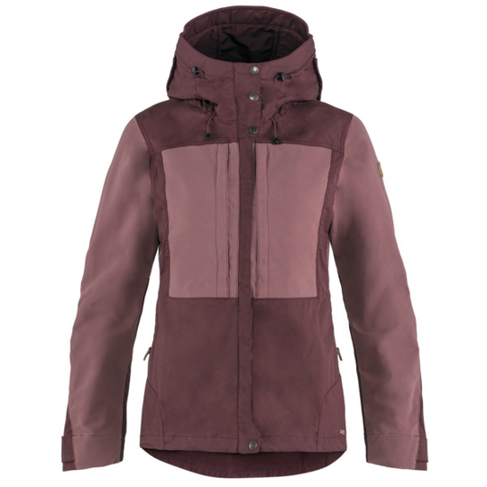 Fjällräven Keb Jacket W - Port-mesa Purple - Naiset - L - Partioaitta