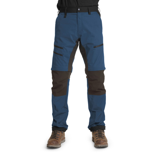 Is Not Enough Akilles Zipoff Pants - Moonlit Ocean - Miehet - S - Partioaitta