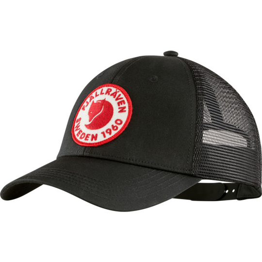 Fjällräven 1960 Logo Långtradarkeps - Black - Unisex - L/XL - Partioaitta