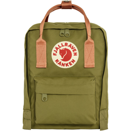 Fjällräven Kånken Mini - Foliage Green-peach Sand - Unisex - OneSize - Partioaitta