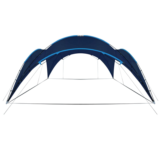 vidaXL Juhlateltta kaareva 450x450x265 cm tummansininen