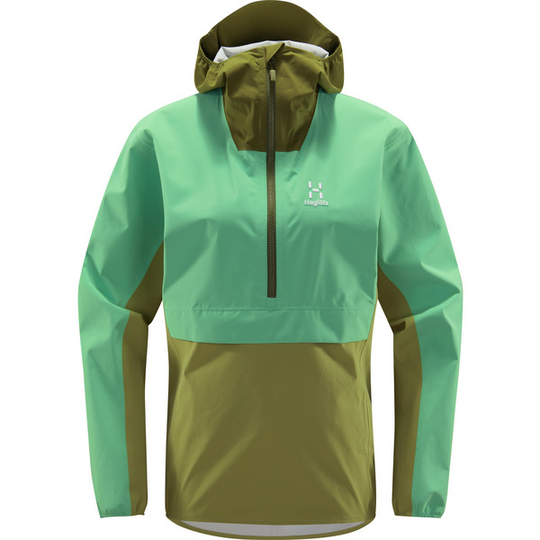 Haglöfs Sparv Proof Anorak Women - Mint Stone/thyme Green - Naiset - S - Partioaitta