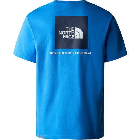 The North Face M S/s Redbox Tee - Super Sonic Blue - Miehet - M - Partioaitta