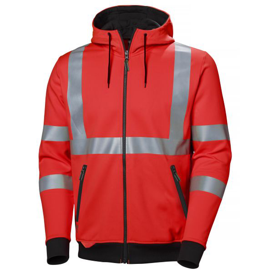 Helly Hansen Workwear Addvis Huppari huomioväri, punainen XS
