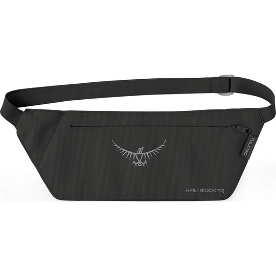 Osprey Stealth Waist Wallet - Black - Unisex - OneSize - Partioaitta