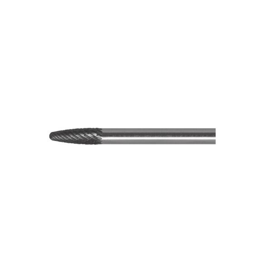 Ironside 200806 Pyörivä viila Medium-X, kärki, pyöristetty yläosa 18 x 6 mm