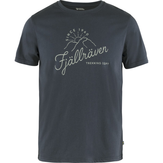 Fjällräven Sunrise T-shirt M - Navy - Miehet - L - Partioaitta
