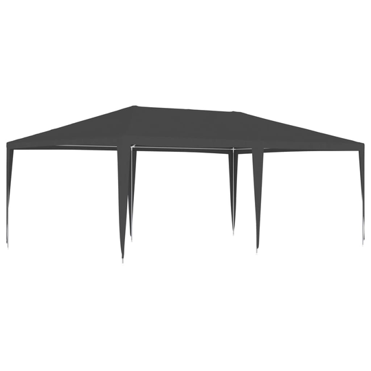 vidaXL Ammattilaisten juhlateltta 4x6 m antrasiitti 90 g/m²