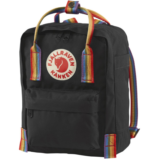 Fjällräven Kånken Rainbow Mini - Black-rainbow Pattern - Unisex - OneSize - Partioaitta