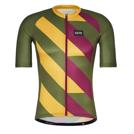 Gore Wear Signal Jersey Mens - Utility Green/uniform Sand - Miehet - S - Partioaitta
