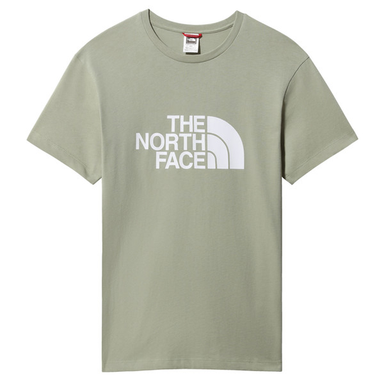 The North Face W S/s Easy Tee - Tea Green - Naiset - XS - Partioaitta