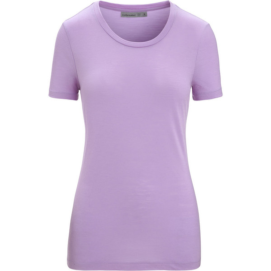 Icebreaker W Tech Lite Ii Ss Tee - Purple Gaze - Naiset - XS - Partioaitta