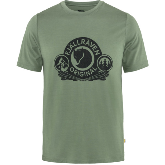 Fjällräven Abisko Wool Classic Ss M - Patina Green - Miehet - L - Partioaitta
