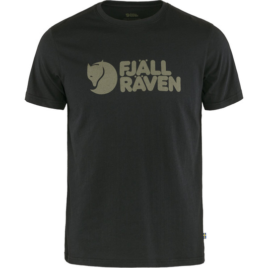 Fjällräven Fjällräven Logo T-shirt M - Black - Miehet - L - Partioaitta
