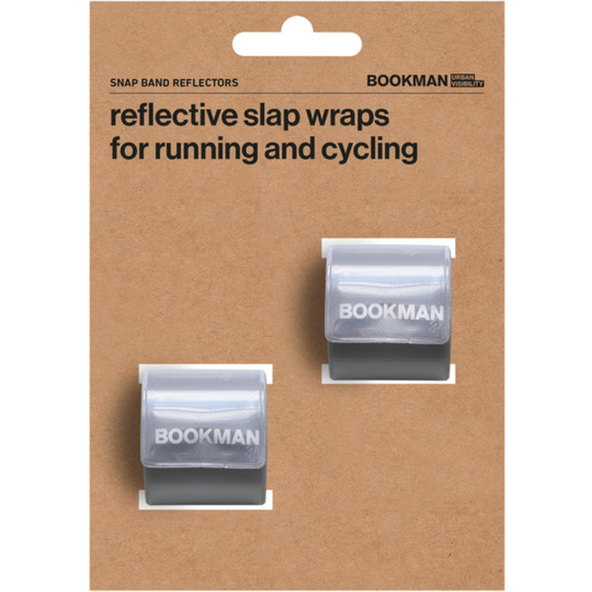 Bookman Snap Band Reflectors - White - OneSize - Partioaitta